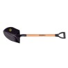 Pala Punta Huevo con Mango de Madera 71 cm y agarre de Plástico Tramontina