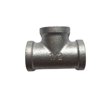 Tee galvanizado 1/2"