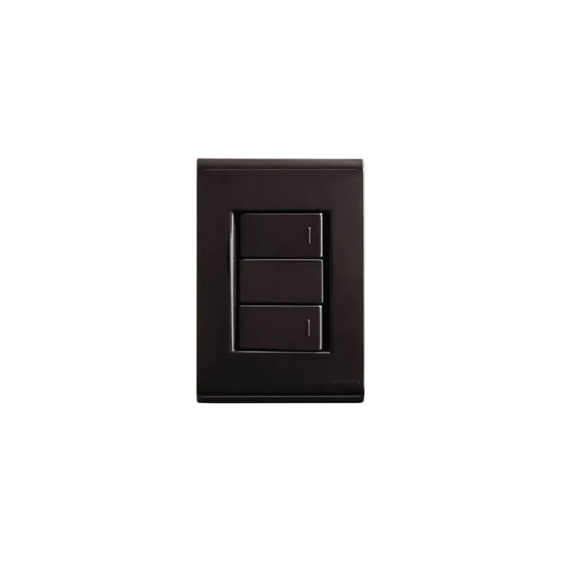 Interruptores Simples 10A 250V Negro Interruptores Simples 10A 250V Negro