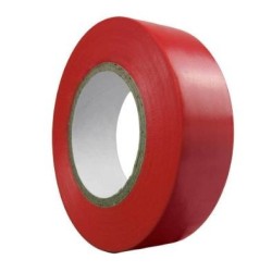 Cinta Aislante Roja clase C Tramontina 0,13 x 19 mm
