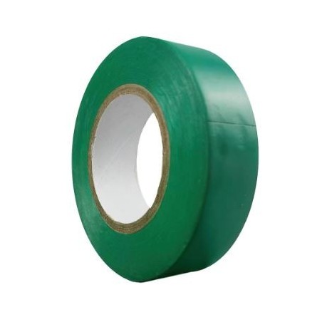 Cinta Aislante Verde clase C Tramontina 0,13 x 19 mm