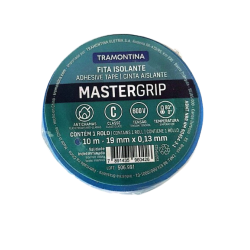 Cinta Aislante Azul clase C Tramontina 0,13 x 19 mm