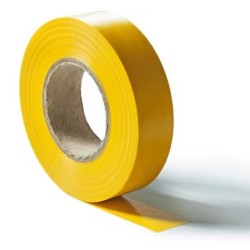 Cinta Aislante Amarillo clase C Tramontina 0,13 x 19 mm