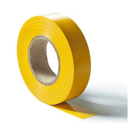 Cinta Aislante Amarillo clase C Tramontina 0,13 x 19 mm