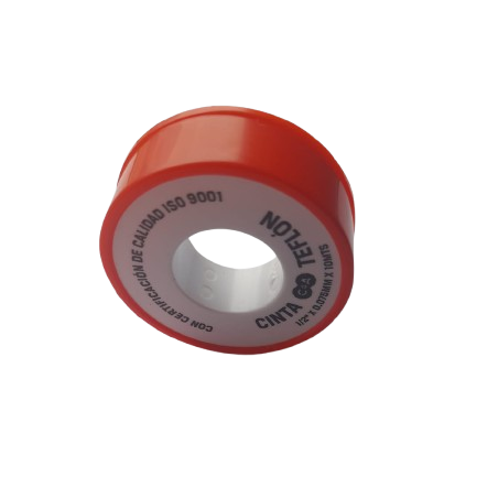 Cinta Teflon 1/2" x 0.0075 mm x 10 m