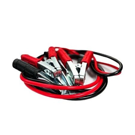 Cable puente de batería 2.5m 600 amp Rojo/Negro